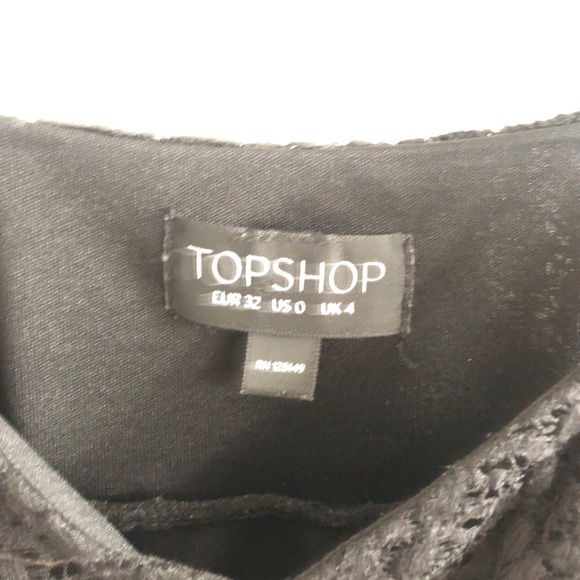 TOPSHOP PEPLUM BLOUSE - Picture 3 of 4
